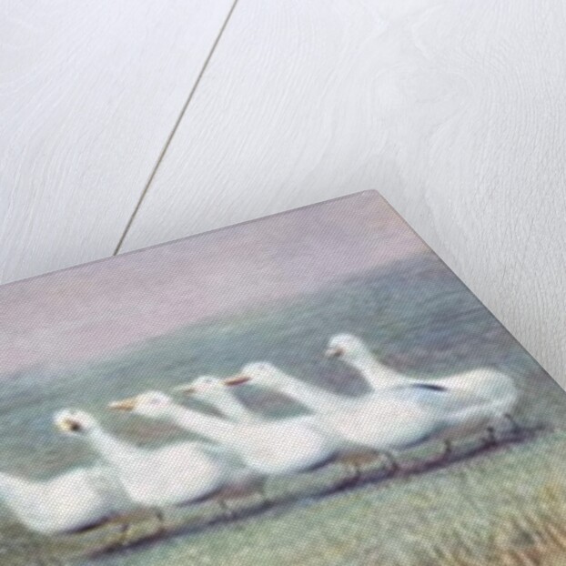 A Game of Fox and Geese, 1868 by Briton Riviere