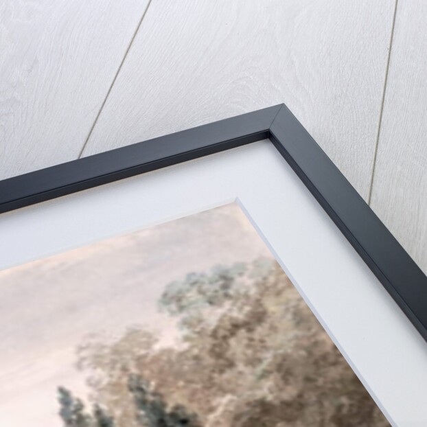 In the Gardens of the Villa Pamfili, Rome by John Robert Cozens