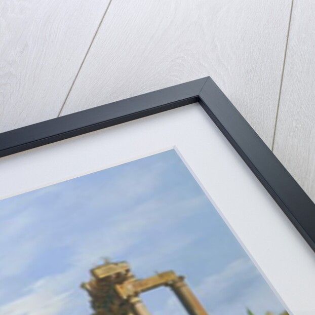 The Roman Forum by Jodocus-Sebastiaen van den Abeele