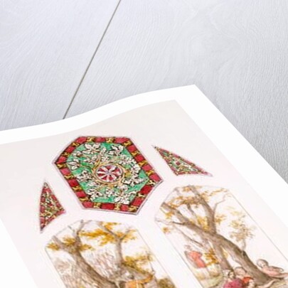 King Alfred at Athelney, Somerset, with his followers, c.1880 by William Bell & Boyd Alice (19th century) Scott