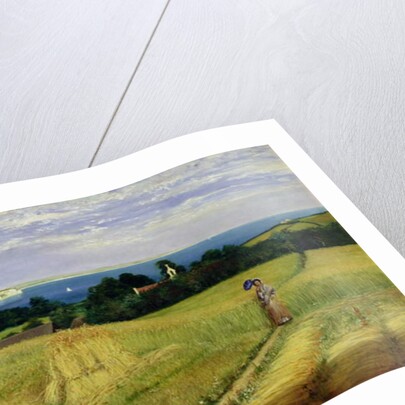 Corn Field in the Isle of Wight by Richard Burchett