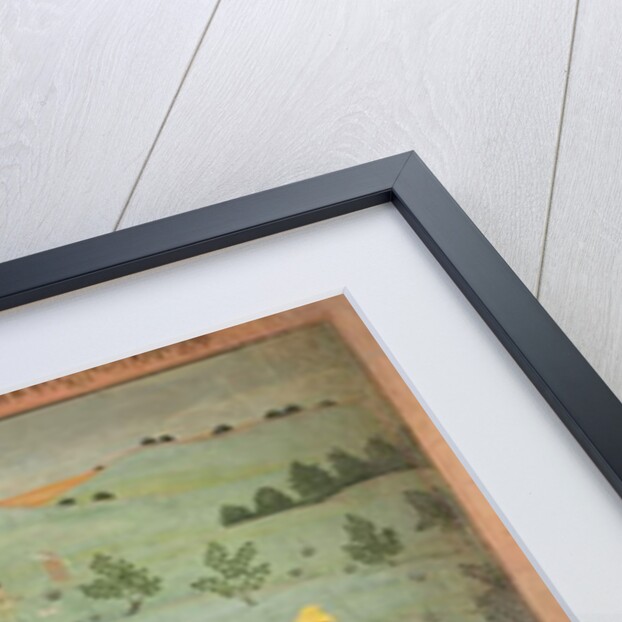 A Jasrota prince, possibly Balwant Singh, on a riding expedition, by Nainsukh Kashmir, c.1751 by Indian School