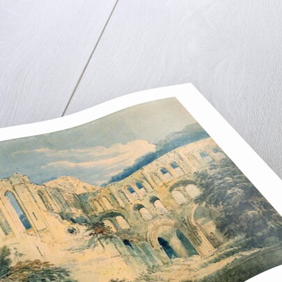 Rievaulx Abbey, Yorkshire, 1798 by Thomas Girtin