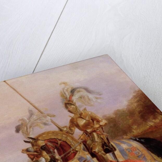 At Eglinton, Lord of the Tournament, 1840 by Edward Henry Corbould