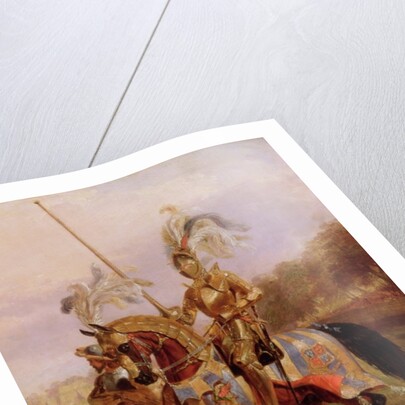 At Eglinton, Lord of the Tournament, 1840 by Edward Henry Corbould