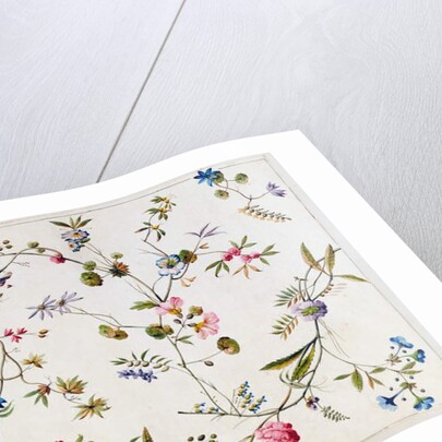 Textile design, c.1788-92 by William Kilburn