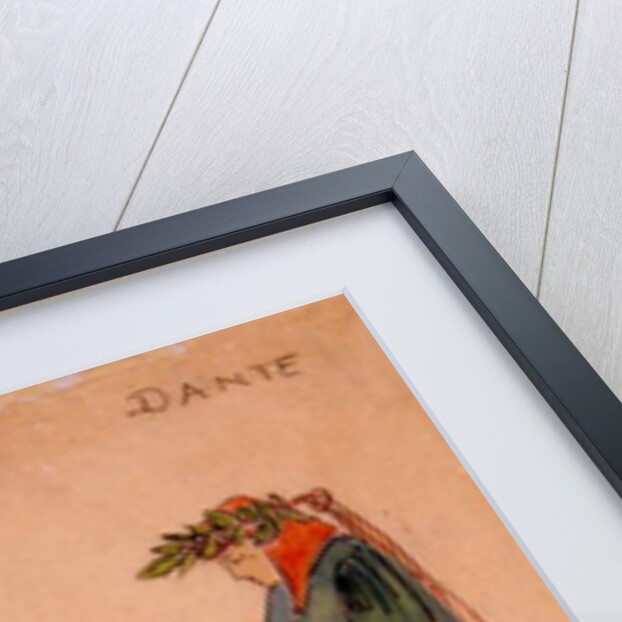 Florence and Dante, 1890s by English School