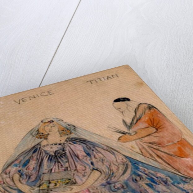 Venus and Titan, 1890s by English School