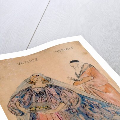 Venus and Titan, 1890s by English School