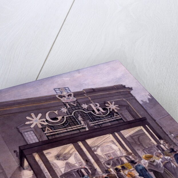 Outside the Theatre Royal, Drury Lane, 1821 by Robert Blemell Schnebbelie