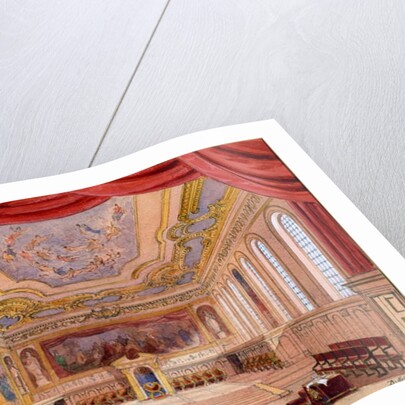 Set Design for 'The Merchant of Venice' by William Shakespeare, 1858 by English School