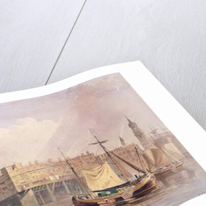 London Bridge, 1835 by George Pyne