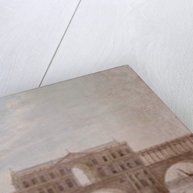 Proposed Design for a Bridge over the River Thames at Somerset House by Thomas Sandby