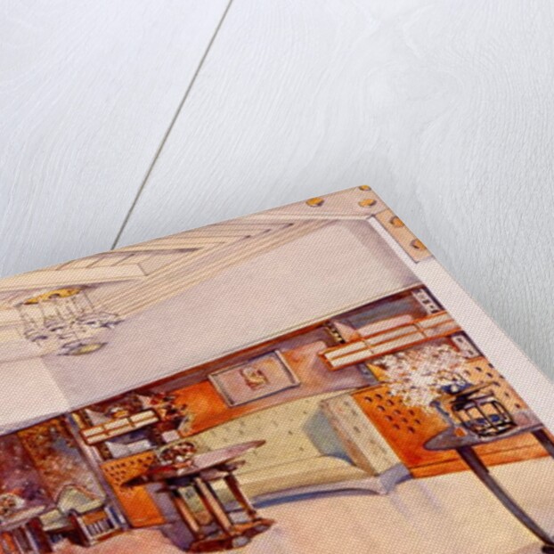 Living Room, 1905 by Alfred Grenander