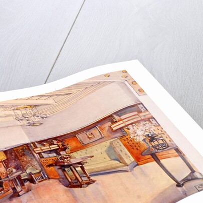 Living Room, 1905 by Alfred Grenander