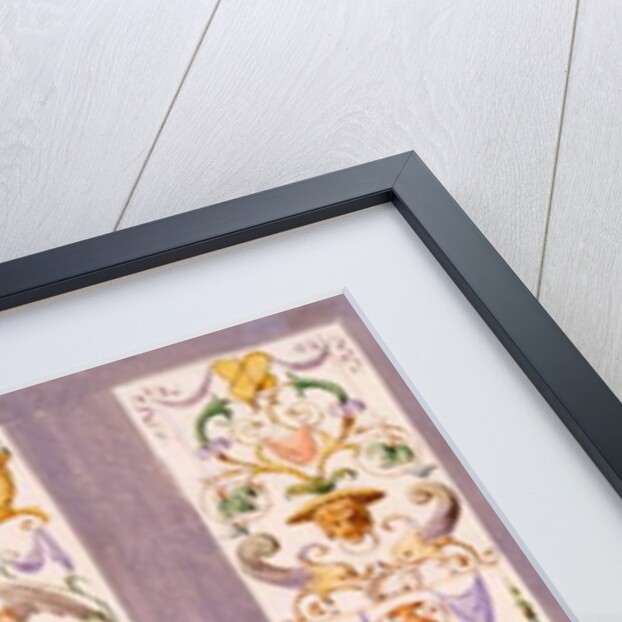 Four arabesque panels from the Scala del Palazzo Ducale, Venice by Ludwig Gruner