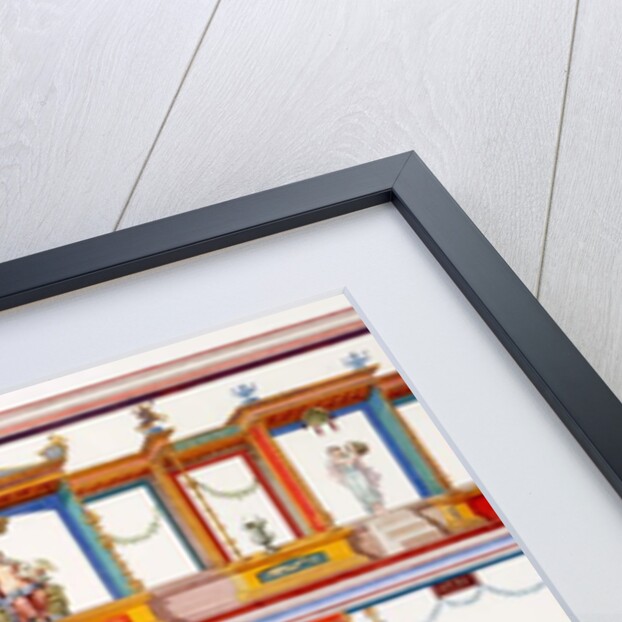 Wall decorations from the House of Aulus Vettius, Pompeii, c.36-39 AD by Luigi Bazzani