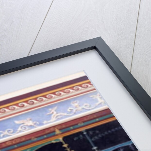 Wall decorations from the House of Aulus Vettius, Pompeii, c.36-39 AD by Luigi Bazzani