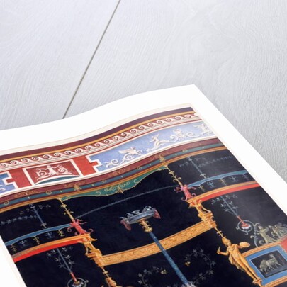 Wall decorations from the House of Aulus Vettius, Pompeii, c.36-39 AD by Luigi Bazzani