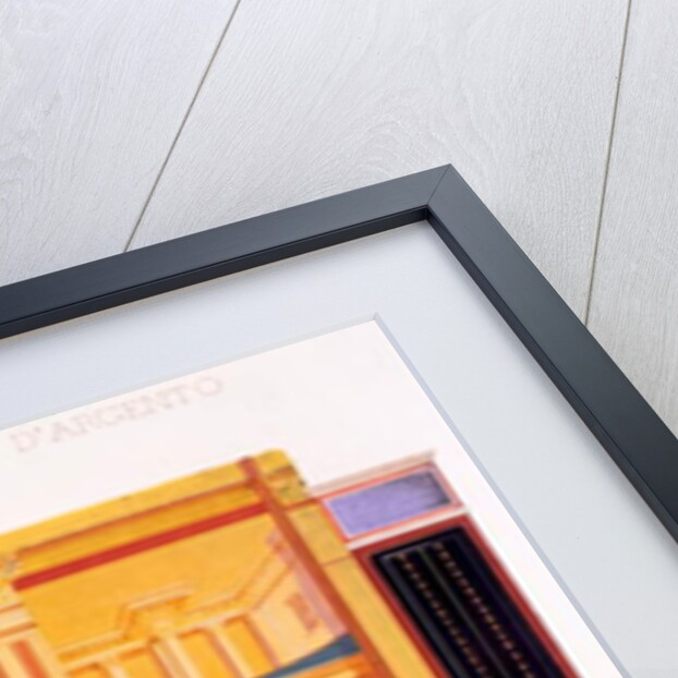 Wall decorations from the House of the Silver Wedding, Pompeii, 1897 by Luigi Bazzani