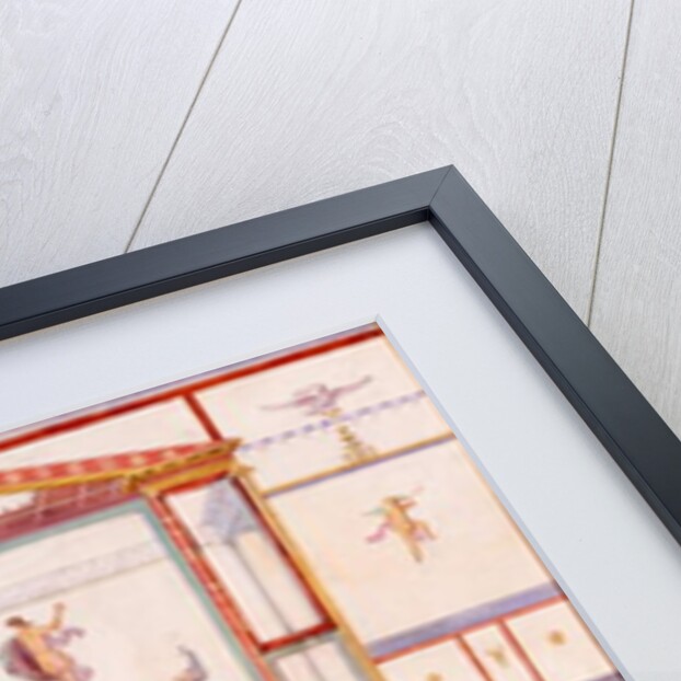 Diptychon with the Giant Polyphemus, wall decoration from the House of Dominus M Lucretius, Pompeii by Edouard Clerievanse