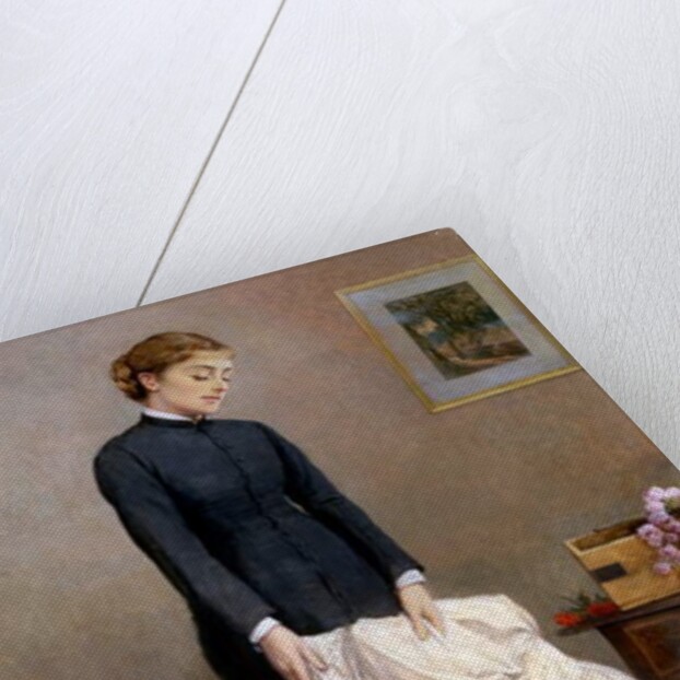 The Young Widow, 1877 by Edward Killingworth Johnson