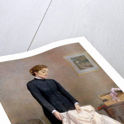 The Young Widow, 1877 by Edward Killingworth Johnson