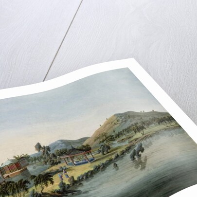 Garden Scene, c.1820-40 by School Chinese