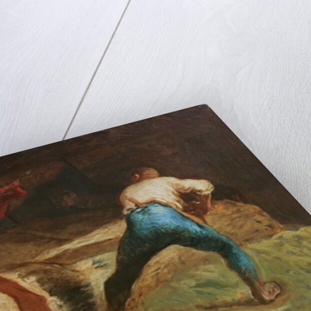 The Wood Sawyers, 1848 by Jean-Francois Millet