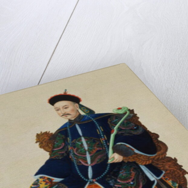 Portrait of a Mandarin by School Chinese