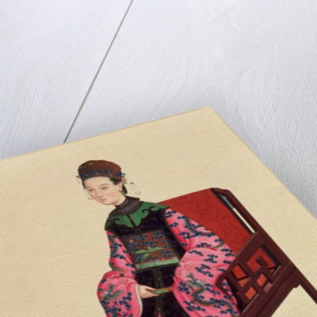 Portrait of a Tartar Woman by School Chinese