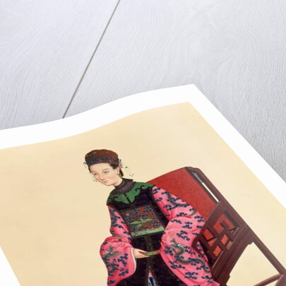 Portrait of a Tartar Woman by School Chinese