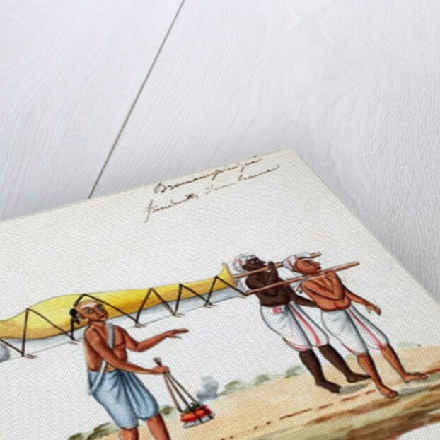 Brahman funeral procession by Indian School