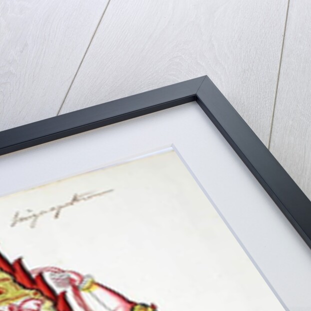 Narasimha, 4th avatar of Vishnu by Indian School