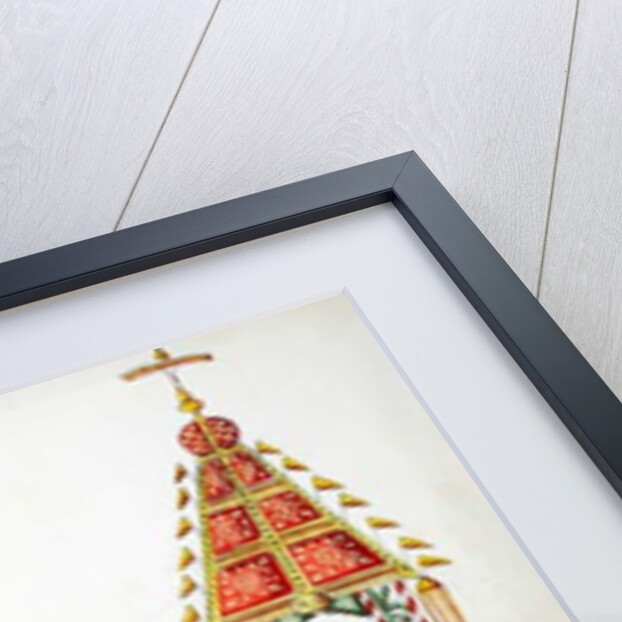 Procession with gods by Indian School