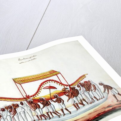 Funeral procession by Indian School