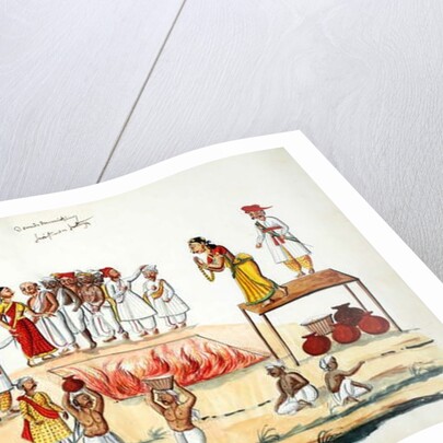 Funeral by Indian School