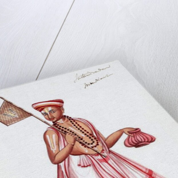 Vaishnavite Brahmin by Indian School