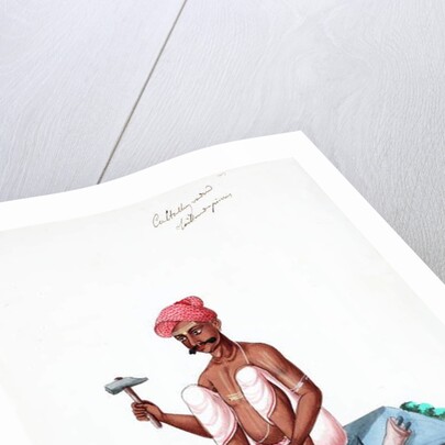 Stonemason by Indian School