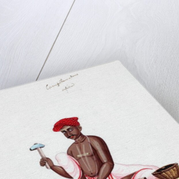 Stonemason by Indian School