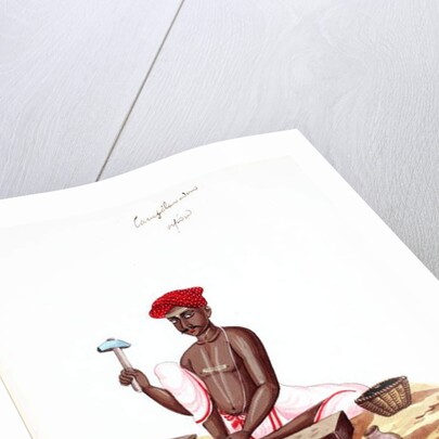 Stonemason by Indian School