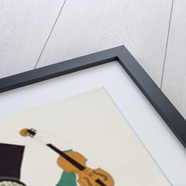 Costume design for Paganini in 'The Enchanted Night' by Gabriele d'Annunzio c.1923 by Leon Bakst