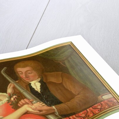 Reading the Palm by Italian School