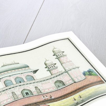 The Tomb of Itimad-Ud-Daula, near Agra, c.1830s by Agra School