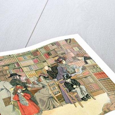 The Book Shop by Francis Donkin Bedford