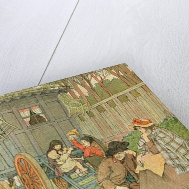 The Gypsy Caravan by Francis Donkin Bedford