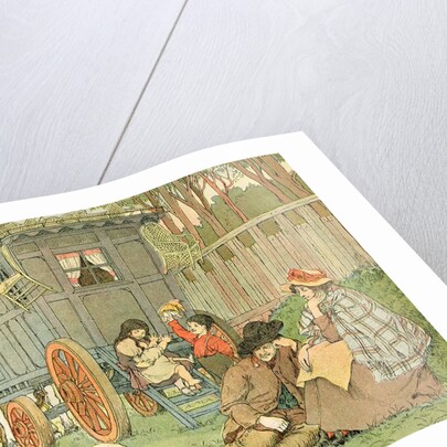The Gypsy Caravan by Francis Donkin Bedford