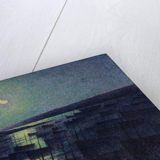 Camaret, Moonlight and Fishing Boats, 1894 by Maximilien Luce