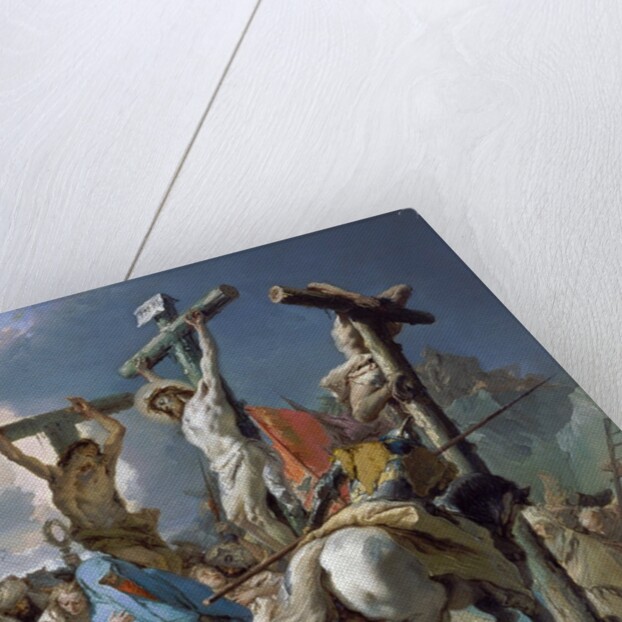 The Crucifixion, 1745-50 by Giambattista & Tiepolo Giandomenico Tiepolo