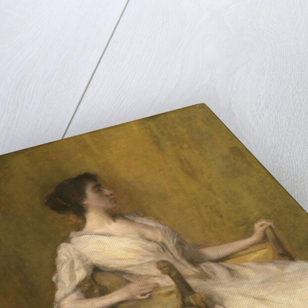 Lady in White, c.1901 by Thomas Wilmer Dewing